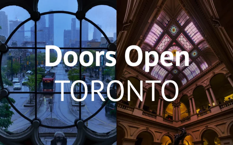 Photo Highlights from Doors Open TO 2025 (Osgoode Hall, Old City Hall, RC Harris and Daniels Building at U of T)