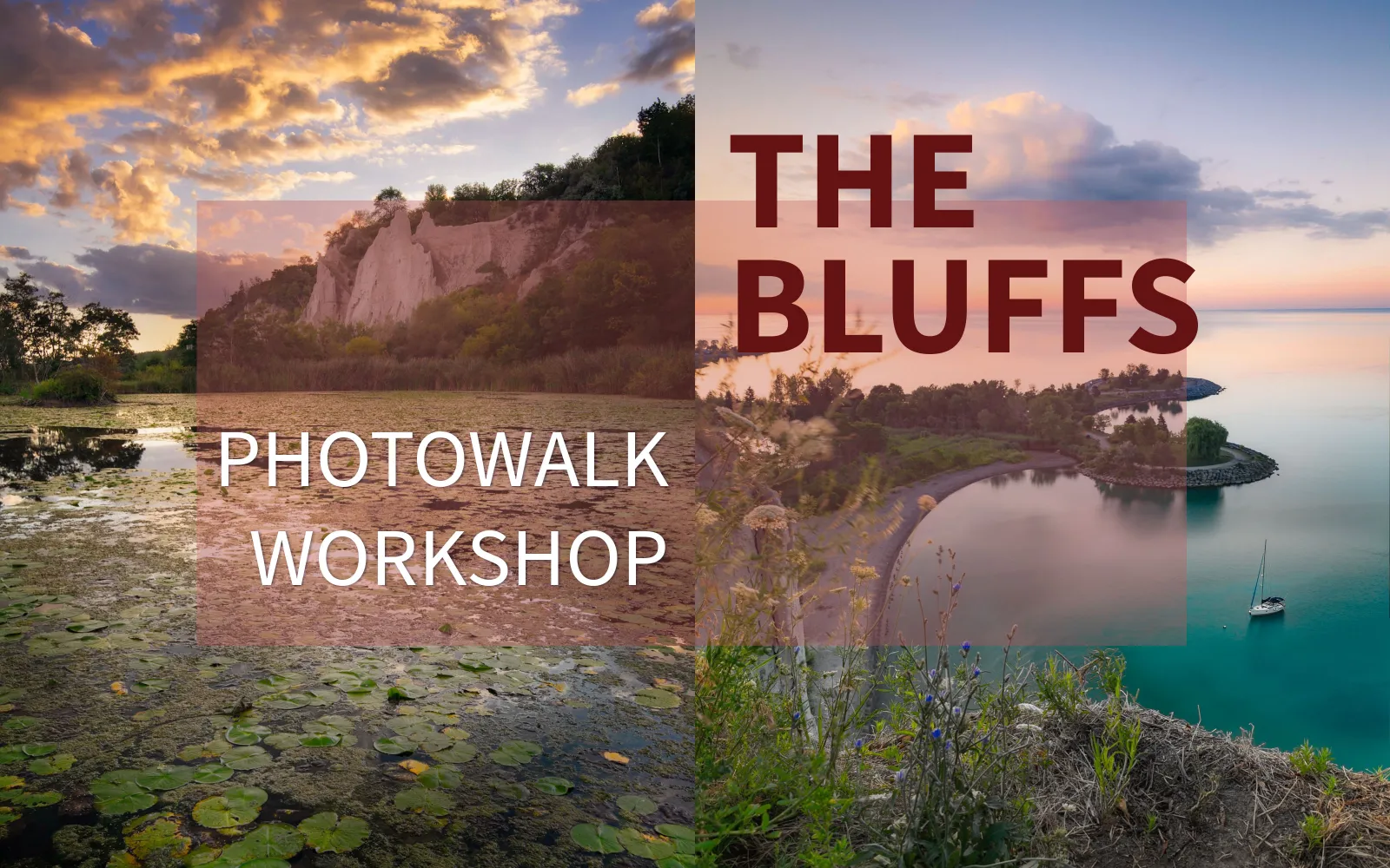 Landscape Photo Walk Workshop at Scarborough Bluffs with local photographer Chris Noronha and Tdot Shots