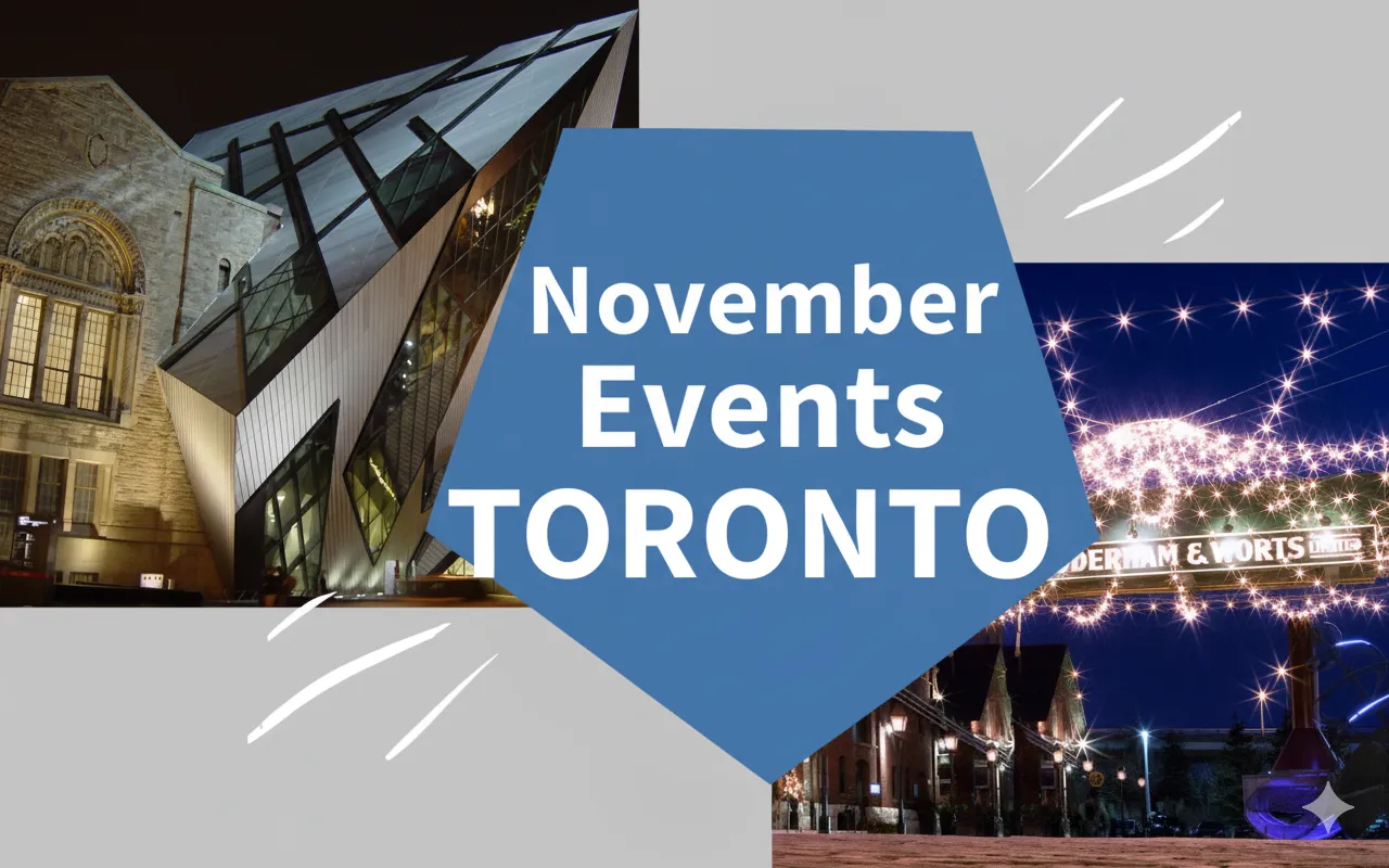 Toronto Events November 2025 – Get Creative and Keep Busy Across the City