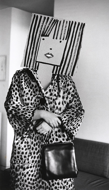 Mask series with Saul Steinberg by Inge Morath / Magnum Photos