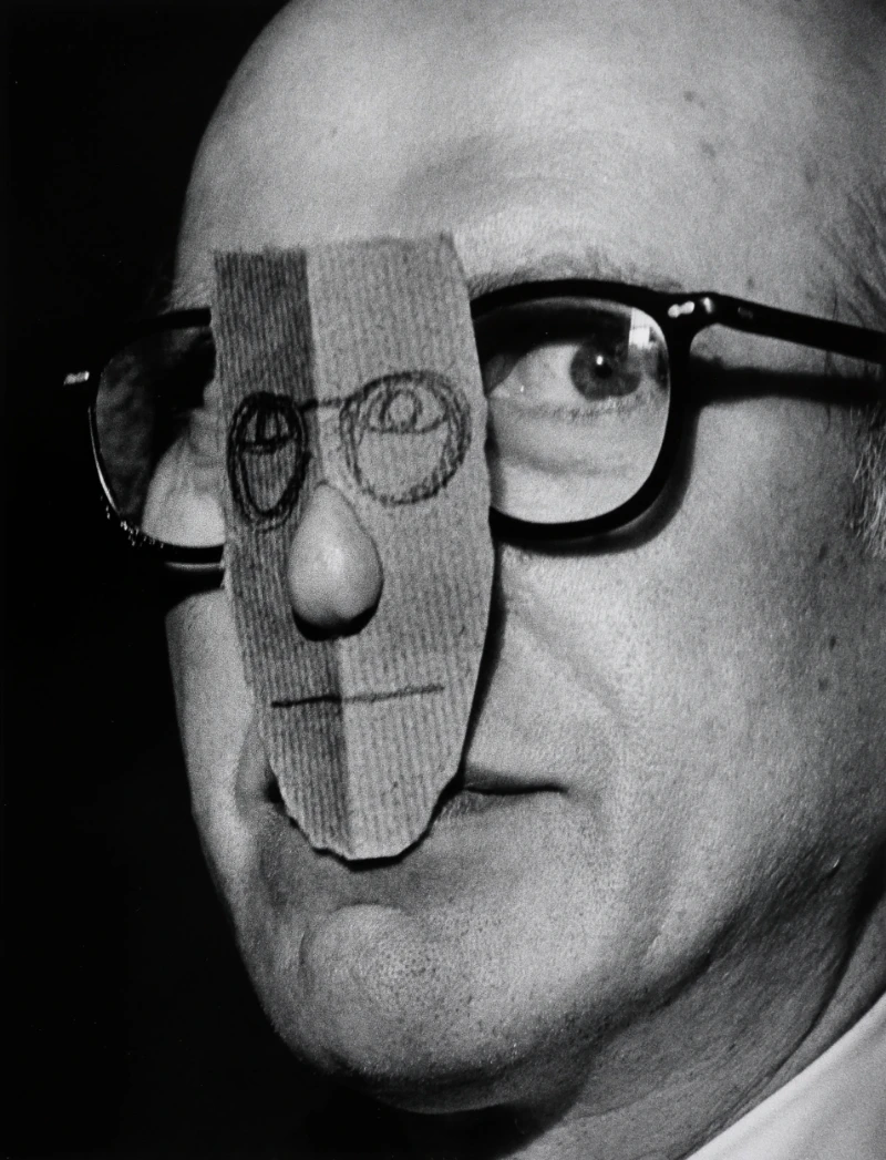 Mask series with Saul Steinberg by Inge Morath / Magnum Photos